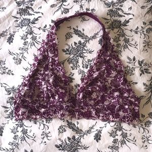 Like New Free People Halter Bralette